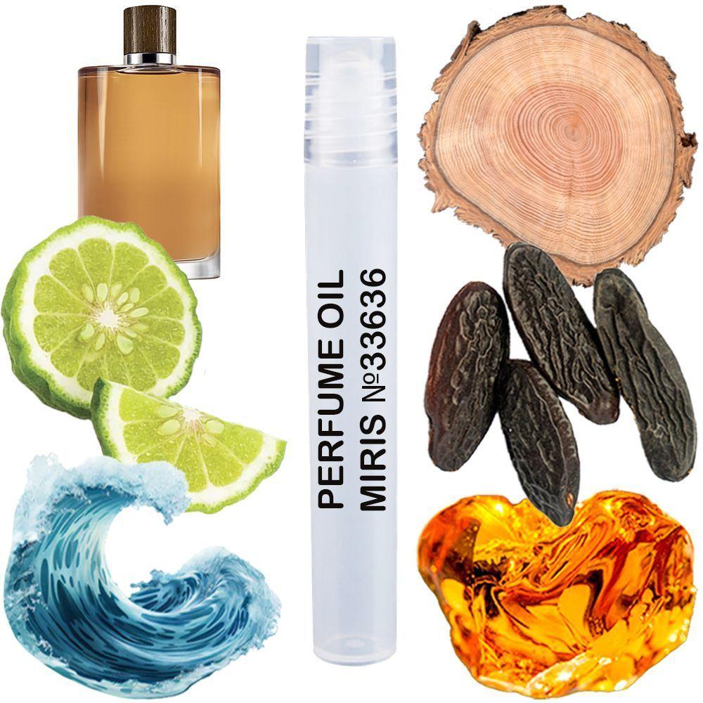 Парфумерна олія MIRIS No33636 (аромат схожий на Acqua di Gio Absolu) Чоловіча 10 ml