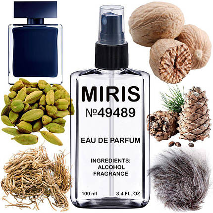 Парфуми MIRIS No49489 (аромат схожий на Bleu Noir For Him) Чоловічі 100 ml, фото 1