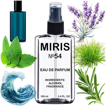 Парфуми MIRIS No54 (аромат схожий на C. Water) Чоловічі 100 ml, фото 1