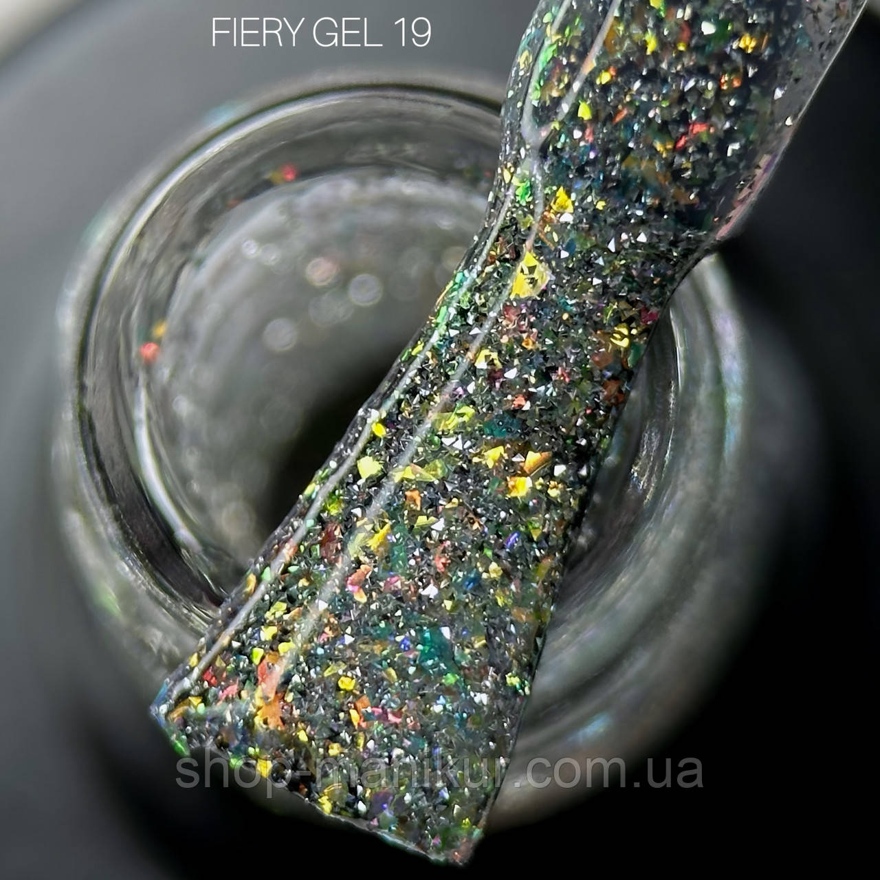 Гель-лак SAGA Fiery Gel №19, 9 мл