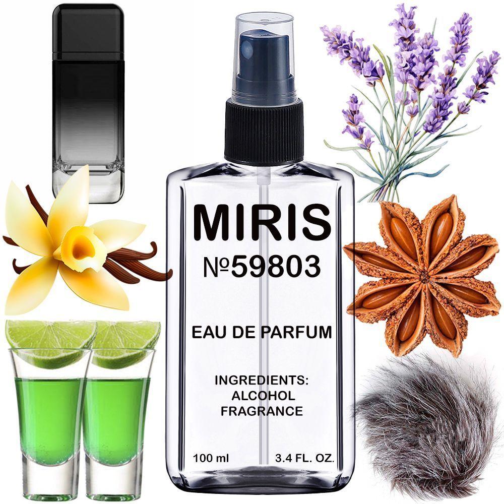 Парфуми MIRIS No59803 (аромат схожий на 212 VIP Black) Чоловічі 100 ml