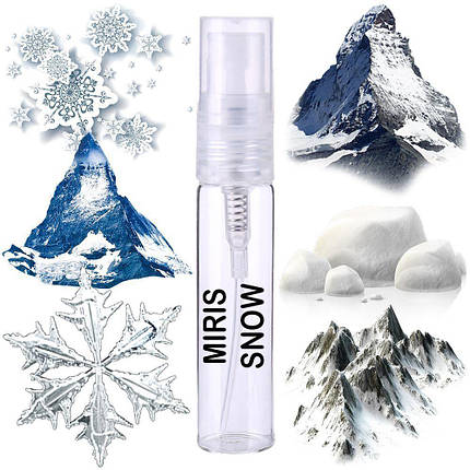 Пробник Духів MIRIS Snow Унісекс 3 ml, фото 1