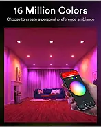 Світильник світлодіодний Lumary Ultra Slim Smart Panel Light RGB 4шт., фото 4