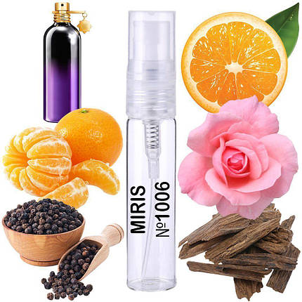 Пробник Духів MIRIS No1006 (аромат схожий на Aoud Sense) Унісекс 3 ml, фото 1
