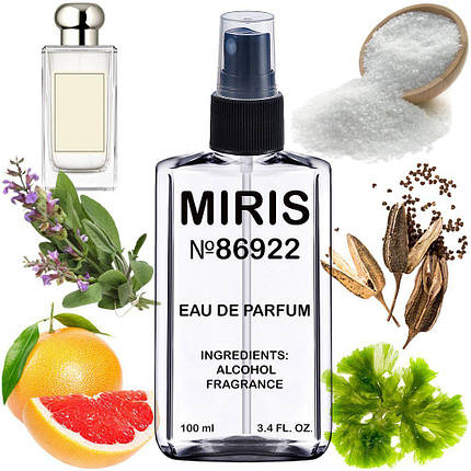 Парфуми MIRIS No86922 (аромат схожий на Jo Malone Wood Sage&Sea Salt) Унісекс 100 ml, фото 1