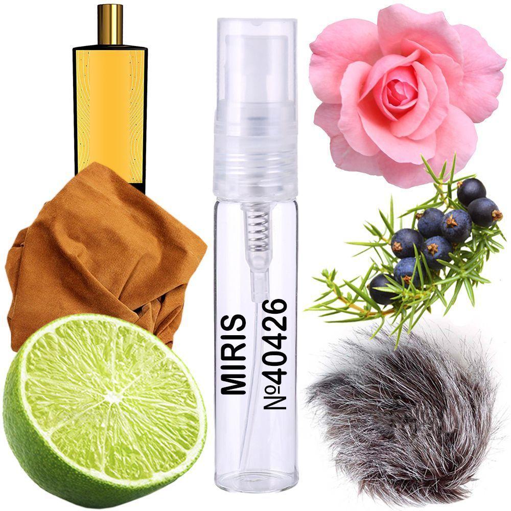 Пробник Духів MIRIS No40426 (аромат схожий на French Leather) Унісекс 3 ml