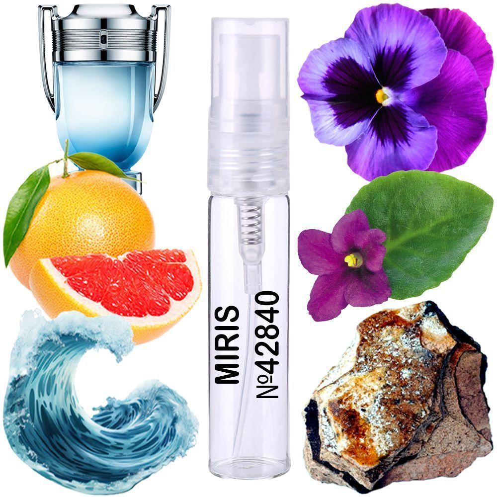 Пробник Духів MIRIS No42840 (аромат схожий на Invictus Aqua 2018) Чоловічий 3 ml