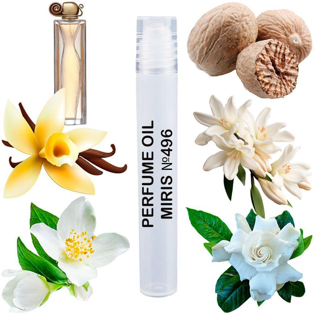 Парфумерна олія MIRIS No496 (аромат схожий на Organza) Жіноча 10 ml