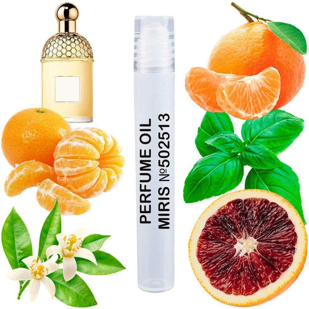 Парфумерна олія MIRIS No502513 (аромат схожий на Aqua Allegoria Mandarine Basilic) Жіноча 10 ml