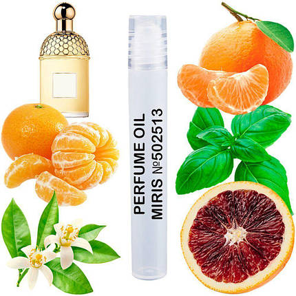 Парфумерна олія MIRIS No502513 (аромат схожий на Aqua Allegoria Mandarine Basilic) Жіноча 10 ml, фото 1