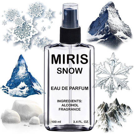 Парфуми MIRIS Snow Унісекс 100 ml, фото 1