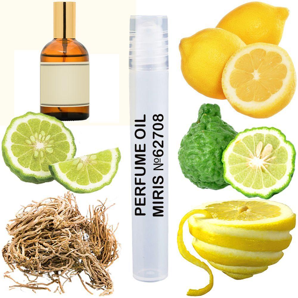 Парфумерна олія MIRIS No62708 (аромат схожий на Vetiver&Lemon, Bergamot) Унісекс 10 ml