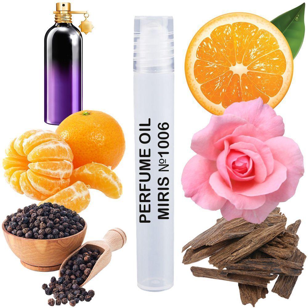 Парфумерна олія MIRIS No1006 (аромат схожий на Aoud Sense) Унісекс 10 ml