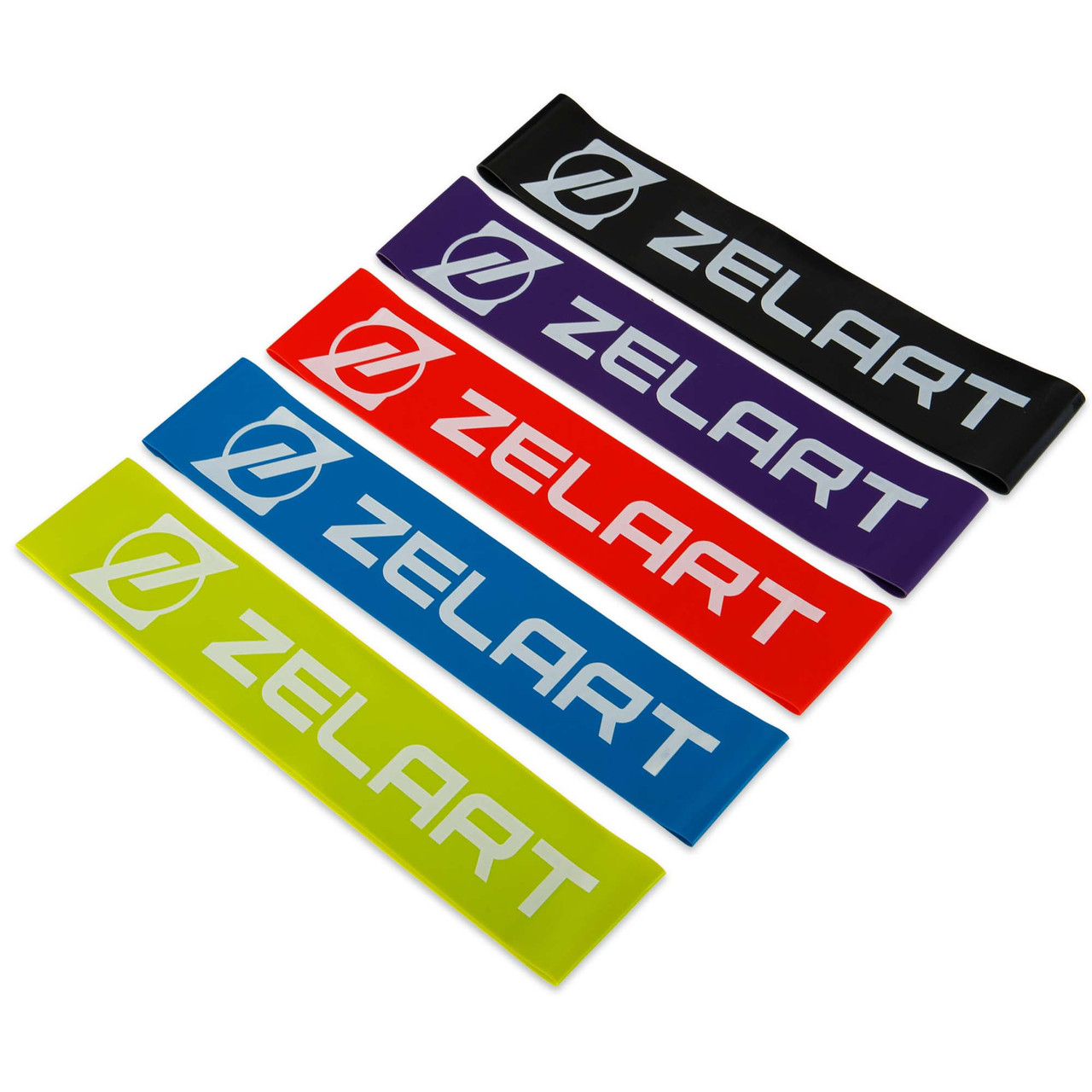Набір універсальних латексних петель Zelart Loop Bands FI-7205 для 5 різних рівнів навантажень (5 кольорів)., фото 1