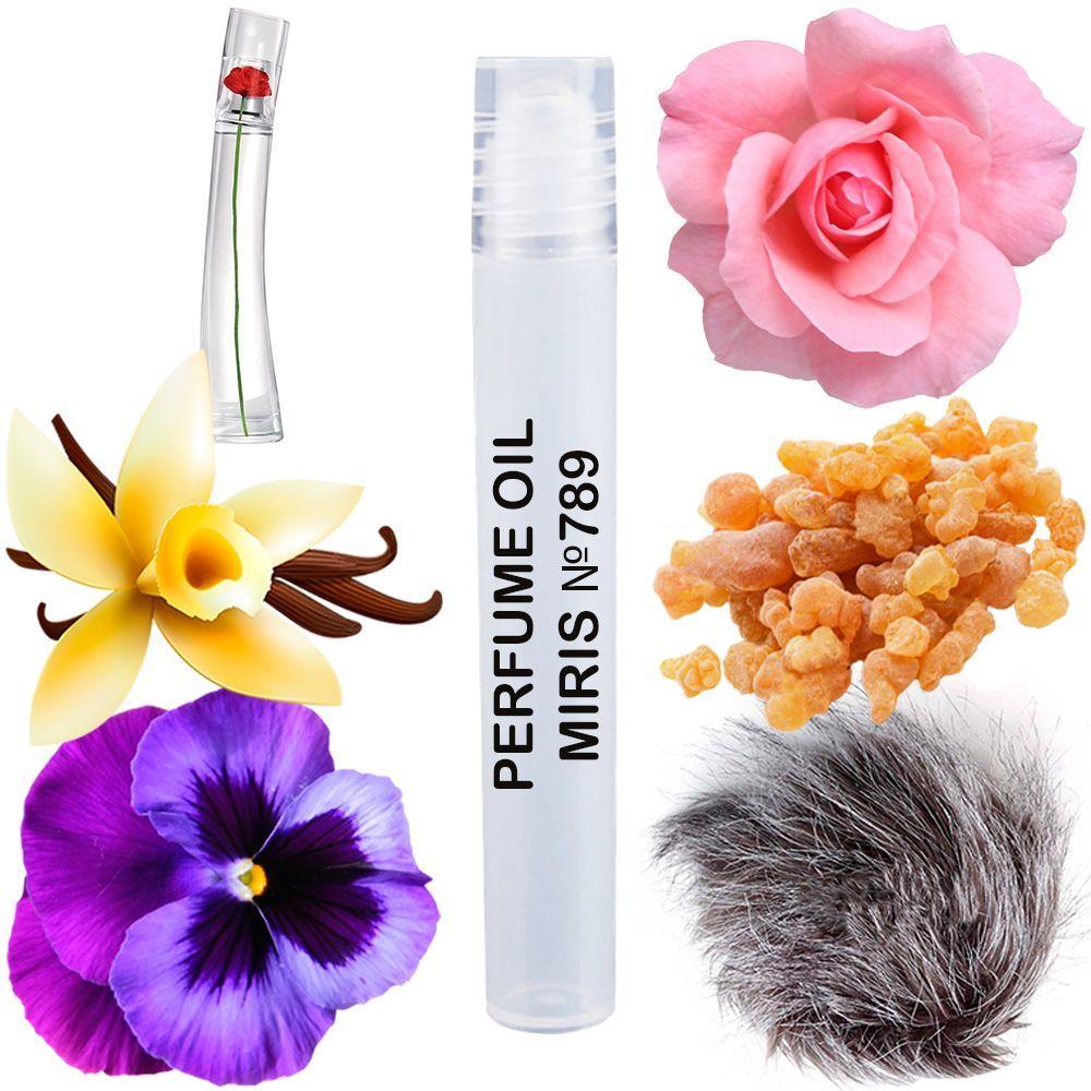 Парфумерна олія MIRIS No789 (аромат схожий на Flower By) Жіноча 10 ml