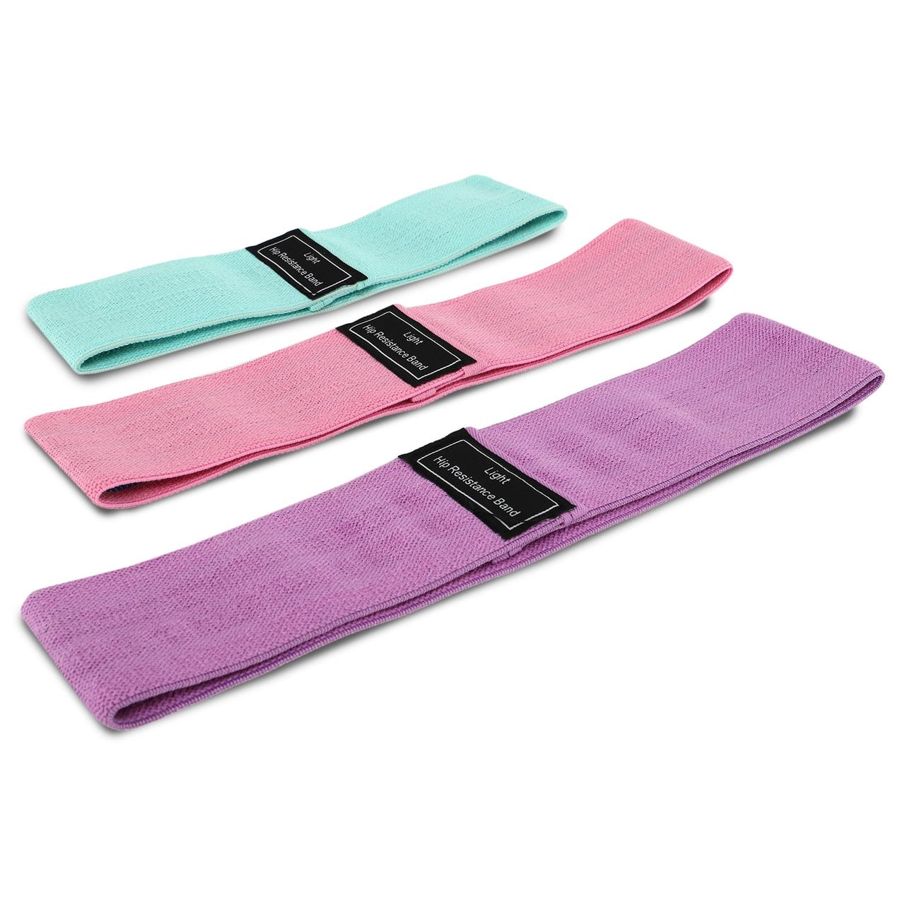 Набір універсальних латексних петель SP-Sport Loop Bands FI-2183 для 3 різних рівнів навантажень L, М, Н (3 кольори)., фото 1