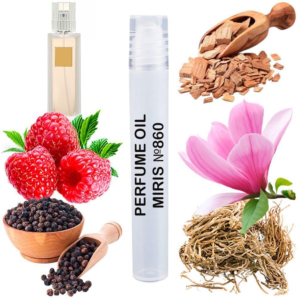 Парфумерна олія MIRIS No860 (аромат схожий на Hot Couture) Жіноча 10 ml