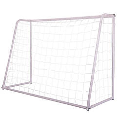 Ворота футбольні SP-Sport 180х120х65 см металеві розбірні із сіткою