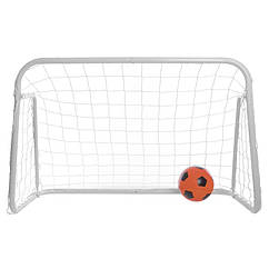 Ворота футбольні SP-Sport 120х80х80 см 2 шт металеві розбірні із сіткою