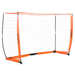 Ворота футбольні Star 300x200х100 см металеві складні із сіткою