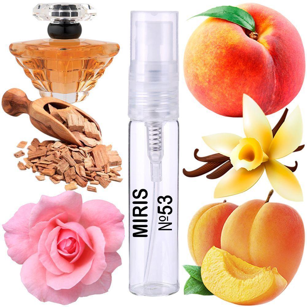 Пробник Духів MIRIS No53 (аромат схожий на Tresor) Жіночий 3 ml