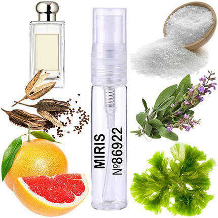 Пробник Духів MIRIS No86922 (аромат схожий на Jo Malone Wood Sage&Sea Salt) Унісекс 3 ml, фото 1