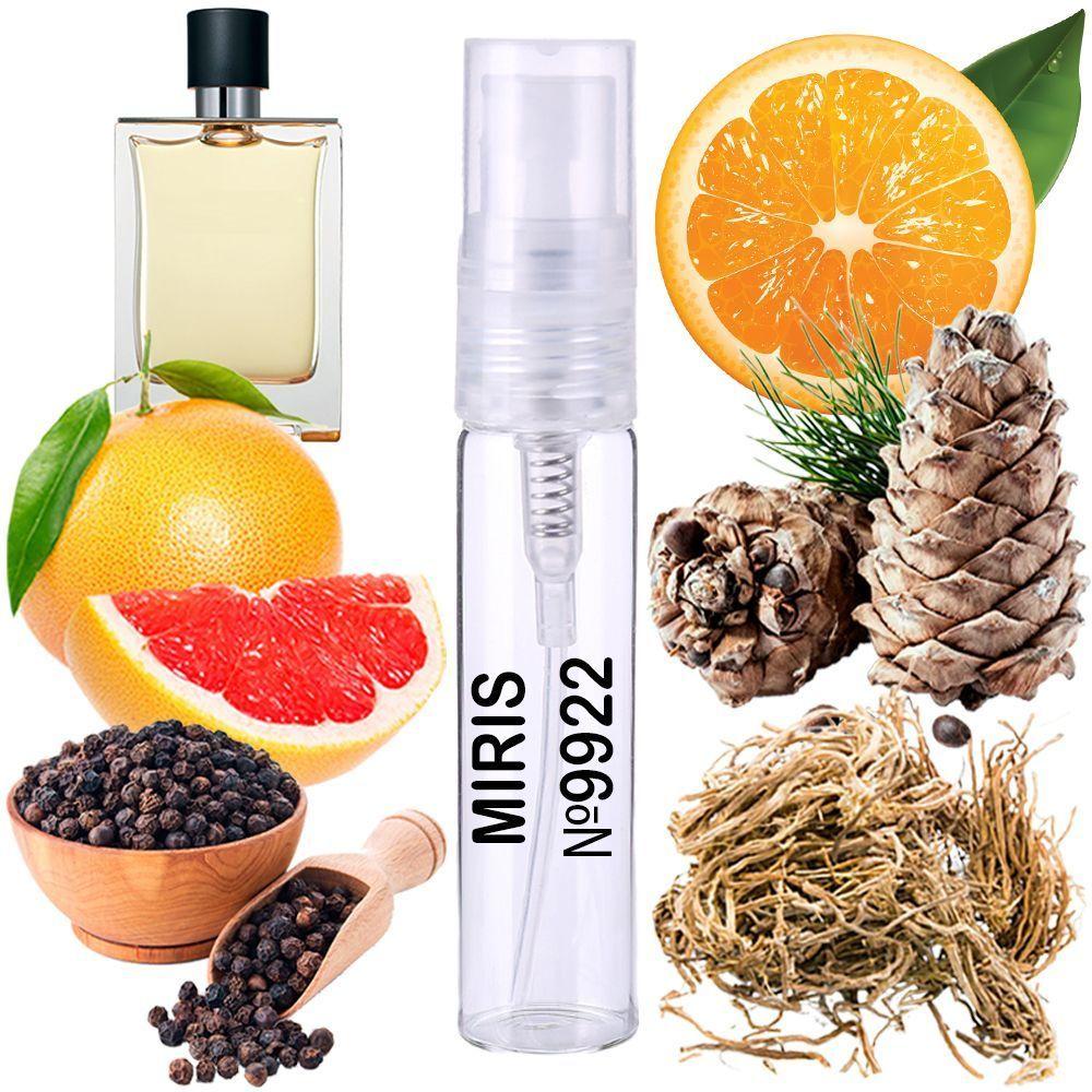 Пробник Духів MIRIS No9922 (аромат схожий на Terre) Чоловічий 3 ml