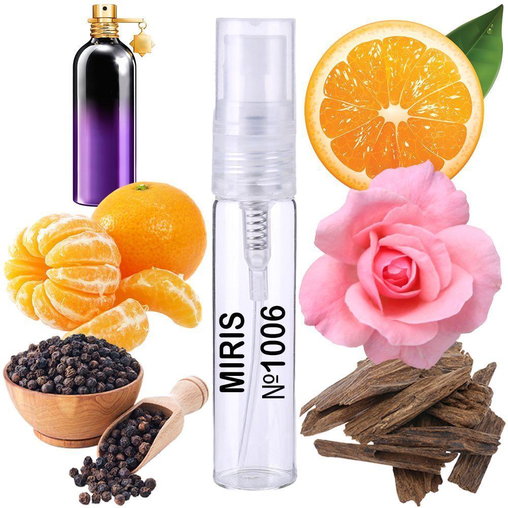Пробник Духів MIRIS No1006 (аромат схожий на Aoud Sense) Унісекс 3 ml