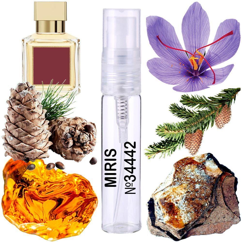 Пробник Духів MIRIS Premium No34442 (аромат схожий на Baccarat Rouge 540) Унісекс 3 ml