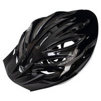 Велошолом крос-кантрі SP-Sport S-L (52-61 см) для захисту голови S, Чорно-сріблястий