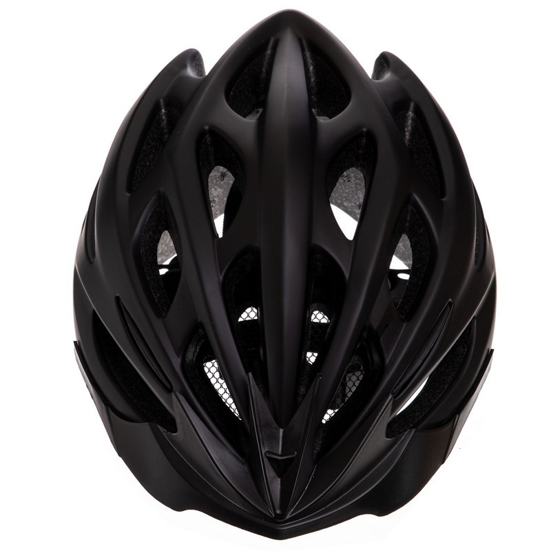 Захисний велошолом для голови крос-кантрі Zelart MV50 із застібкою фастекс (S 53-55 см) Чорний