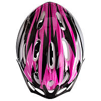 Захисний велошолом для голови крос-кантрі Zelart MV10 із застібкою фастекс (S 53-55 см) Рожевий