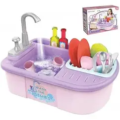 Ігровий набір Кухонна мийка з циркуляцією води Limo Toy  41х16х29 см від 3х років
