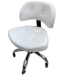 Стільчик майстра педикюру Comfort Білий