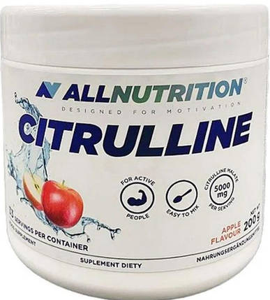 Цитрулін малат All Nutrition Citrulline 200 g яблуко, фото 1