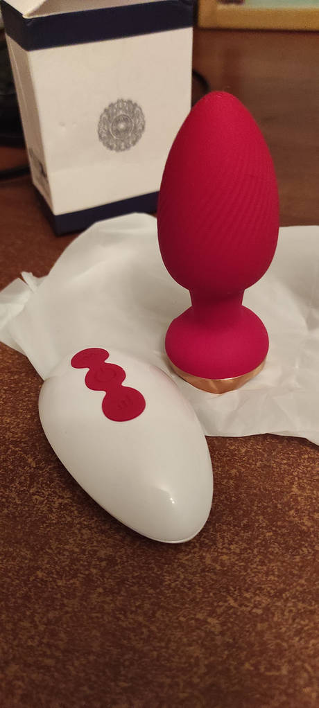 Анальная пробка с Rose,анальная пробка с пультом, анальная пробка,втука, плаг - фото покупателей 1