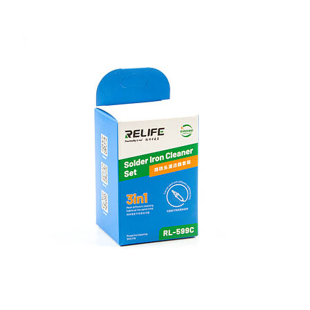 Очищувач RELIFE RL-599C (3-in-1) жала паяльника, фото 3