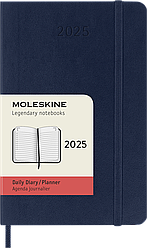 Щоденник Moleskine 2025 кишеньковий 9х14 см сапфір м’який (8056999270216)
