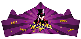 Корона "Віллі Вонка. Чарлі та шоколадна фабрика" картонна