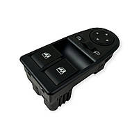Блок керування склопідйомником 21214, Урбан, 2190 (2 клавіші, регулювання дзеркал) SKADI