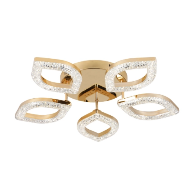 Люстра світлодіодна Sirius Marie 2721/5 GD 100W