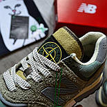 Чоловічі кросівки New Balance 574 Legacy Stone стон айленд весна-осінь . Живе фото, фото 8