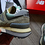 Чоловічі кросівки New Balance 574 Legacy Stone стон айленд весна-осінь . Живе фото, фото 6