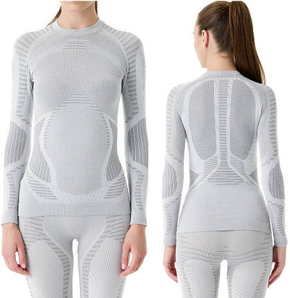 Жіноча термофутболка з довгим рукавом Accapi XPerience, XS/S (42-44) Silver/Grey, фото 1