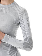Жіноча термофутболка з довгим рукавом Accapi XPerience, XS/S (42-44) Silver/Grey, фото 4