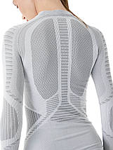 Жіноча термофутболка з довгим рукавом Accapi XPerience, XS/S (42-44) Silver/Grey, фото 3