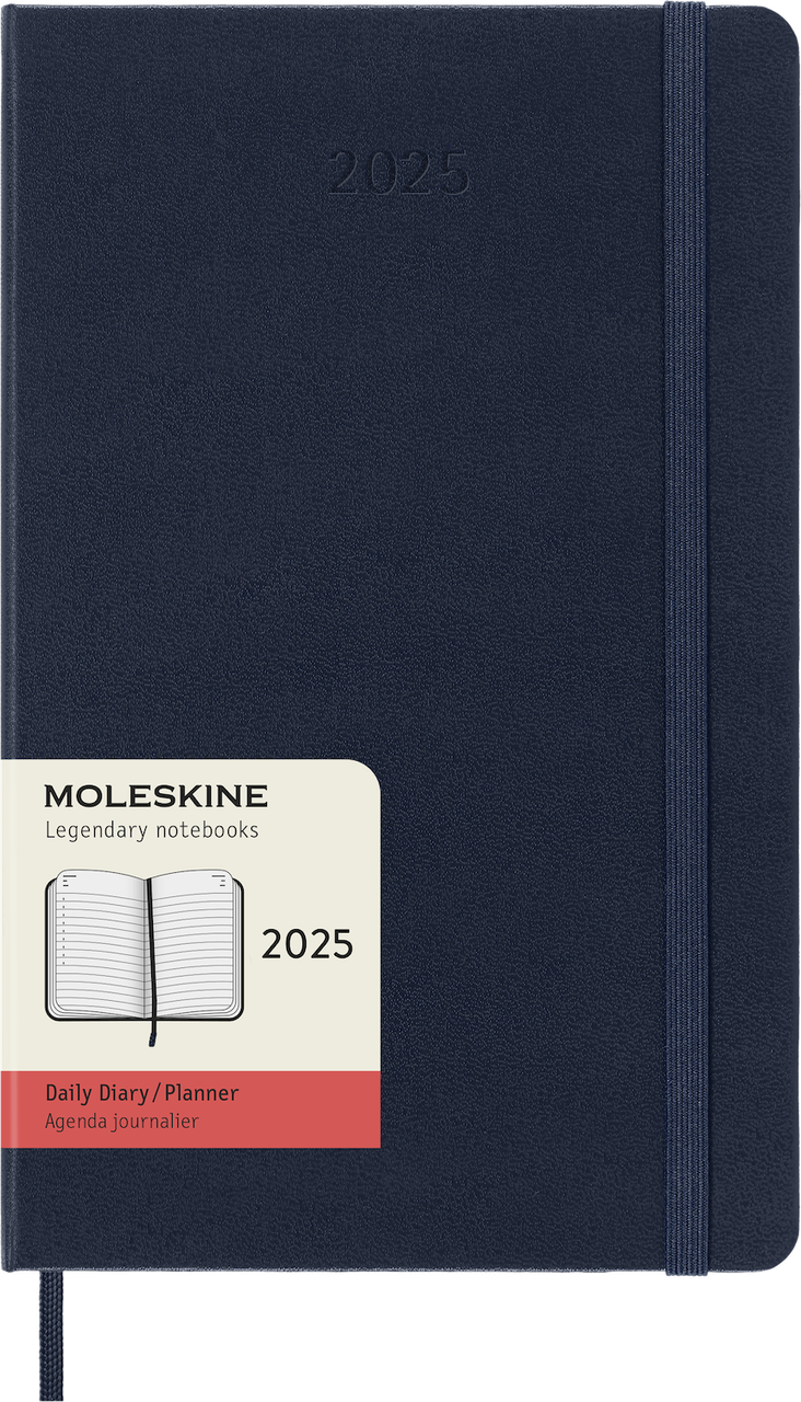 Щоденник Moleskine 2025 середній 13х21 см сапфір (8056999270124), фото 1
