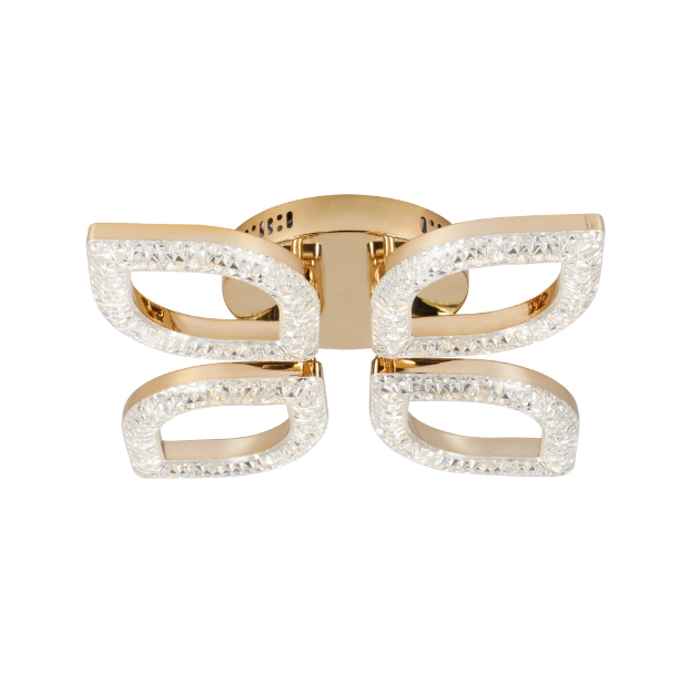 Люстра світлодіодна Sirius Marie 2721/4 GD 80W