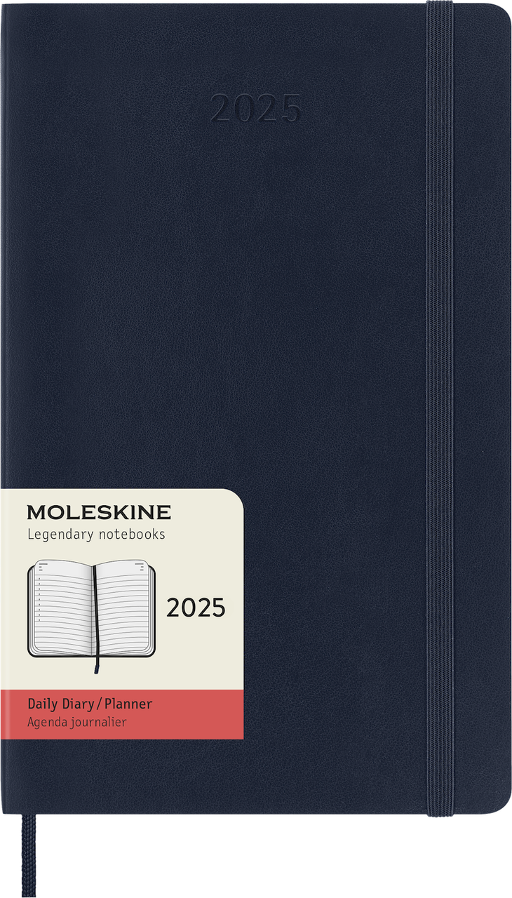 Щоденник Moleskine 2025 середній 13х21 см сапфір м’який (8056999270155)