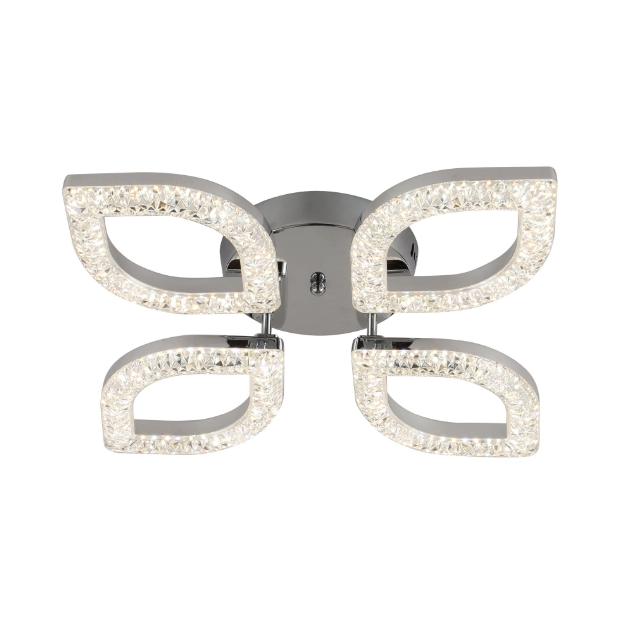 Люстра світлодіодна Sirius Marie 2721/4 CR 80W